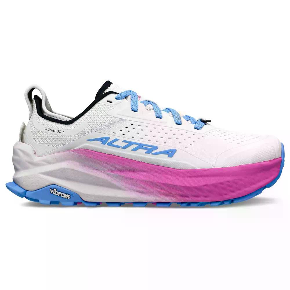 アルトラ オリンパス 6 トレイルランニングシューズ ウーマン （ White/Blue ） | ALTRA Olympus 6 trail running shoes Woman [t]
