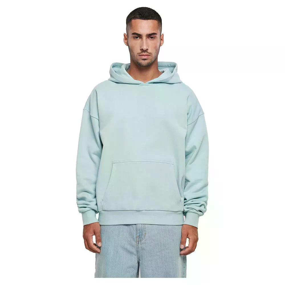 ビルド ユア ブランド ウルトラ ヘビー コットン ボックス フーディー （ OceanBlue ） | BUILD YOUR BRAND Ultra Heavy Cotton Box hoodie [t]｜クライムスワールド 店