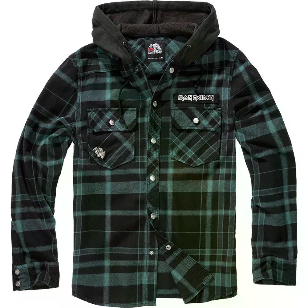 ブランディット アイアン メイデン エディ フーディー （ Black/Green ） | BRANDIT Iron Maiden Eddy hoodie [t]｜クライムスワールド 店 12,090円