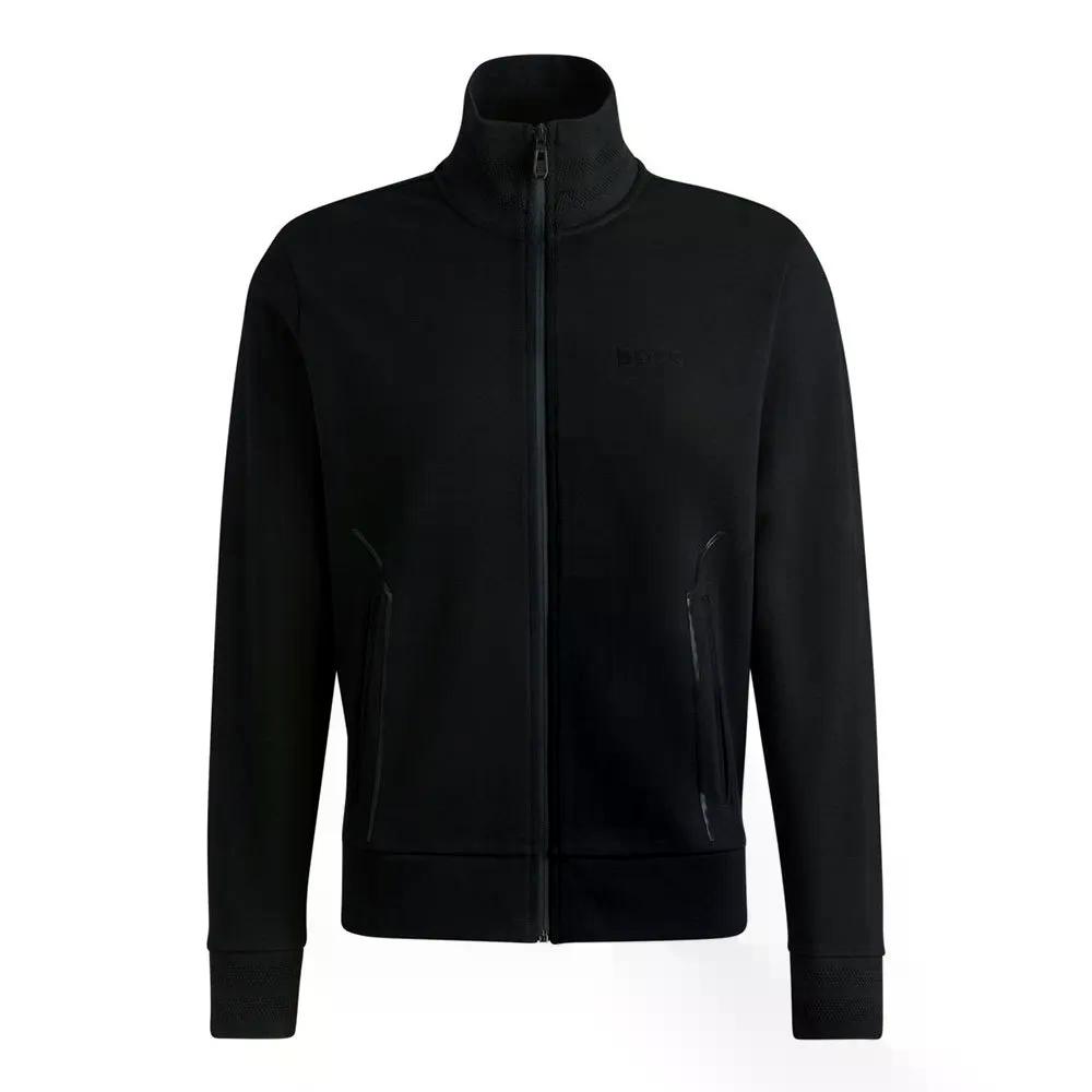 主任者 スカズ 鏡鑑 フルジップ トレーナー （ Black ） | BOSS Skaz Mirror full zip sweatshirt  [t]