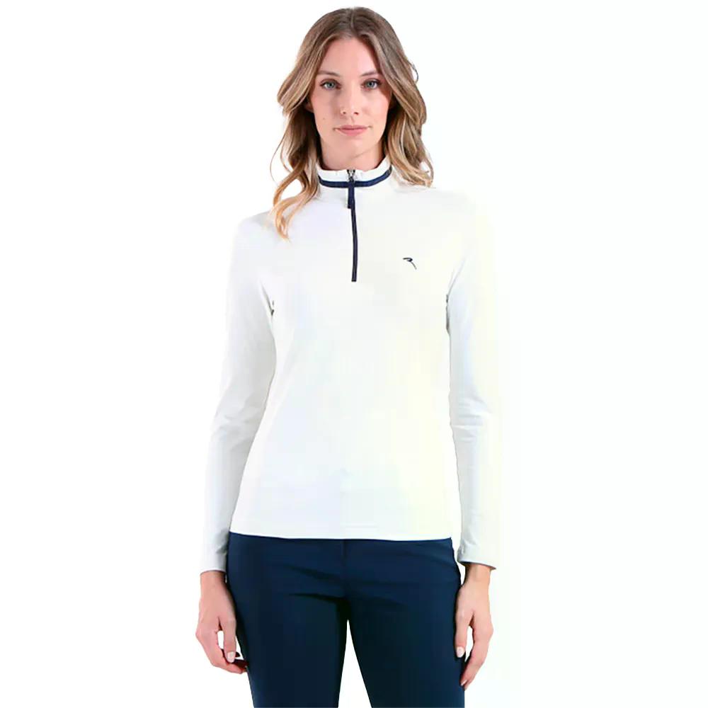 シェルボ タリーブ ハーフジップ スウェットシャツ レディース （ White ） | CHERVO Tarrive half zip sweatshirt Woman [t] 18,957円