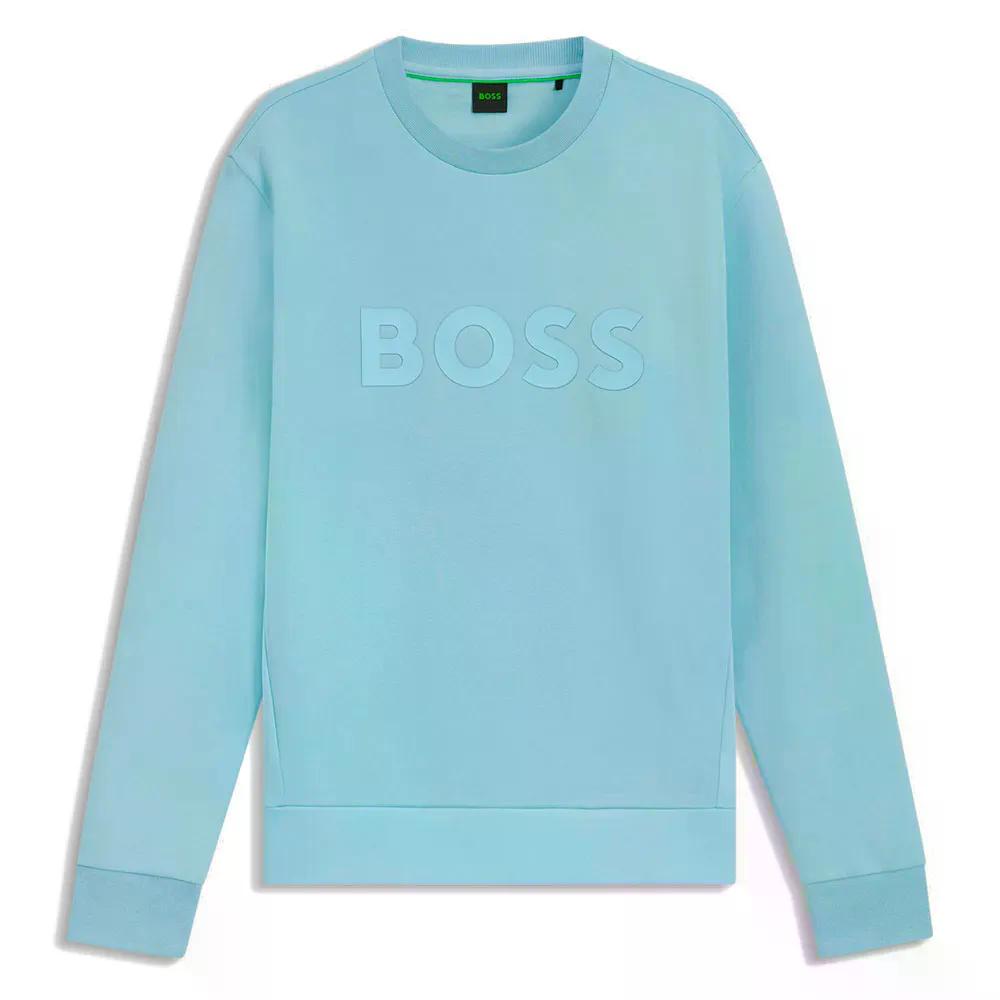 ボス サルボ 10256713 スウェットシャツ （ Light/PastelBlue ） | BOSS Salbo 10256713 sweatshirt [t]