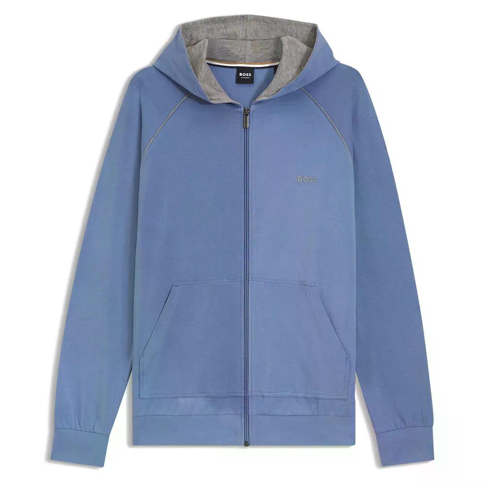 ボス ミックス&マッチ 10259900 フルジップ スウェットシャツ （ Light/PastelBlue ） | BOSS Mix&Match 10259900 full zip sweatshirt [t]