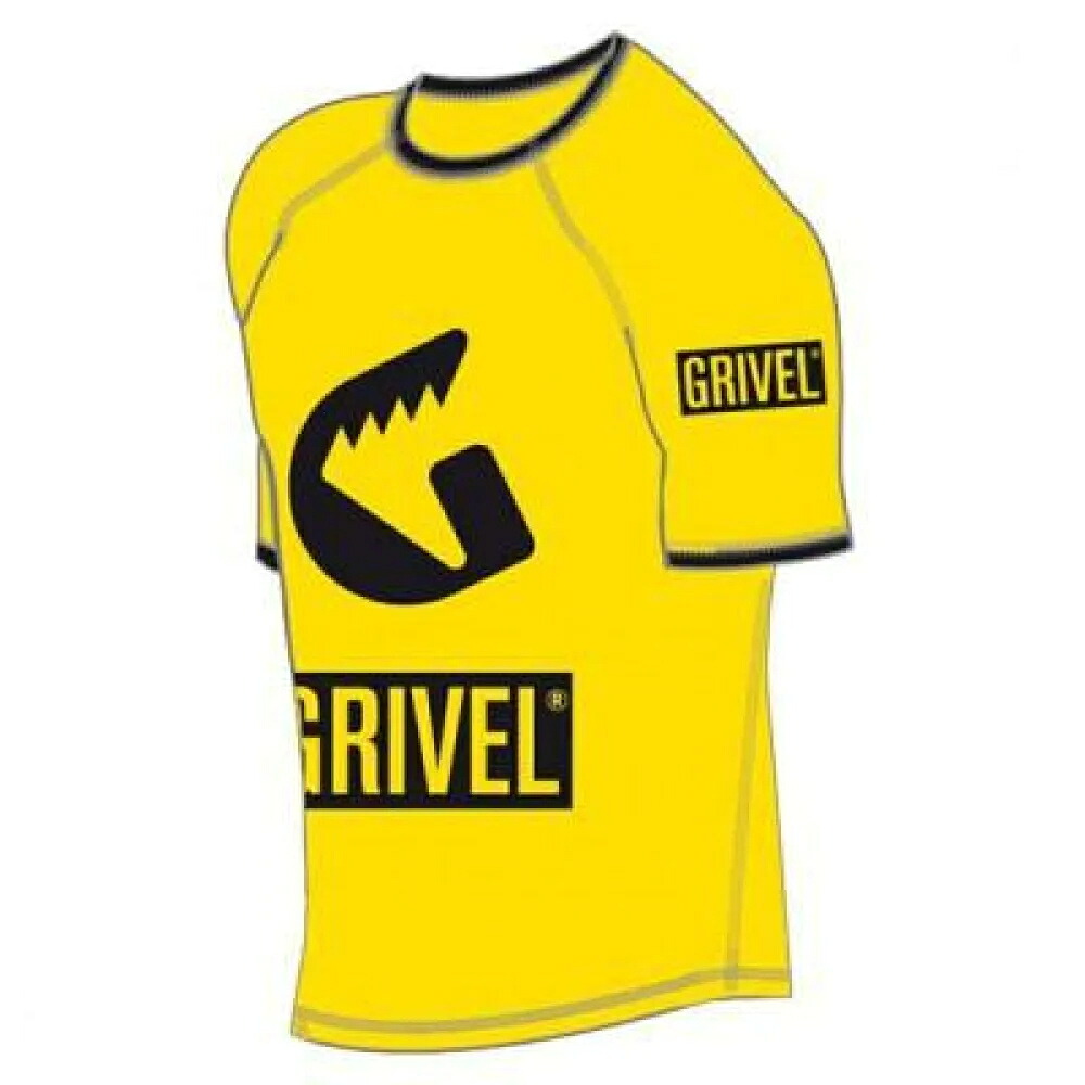 グリベル テクニカル ショートスリーブ Tシャツ （ Yellow ） | GRIVEL Technical short sleeve T-shirt [t]｜クライムスワールド 店