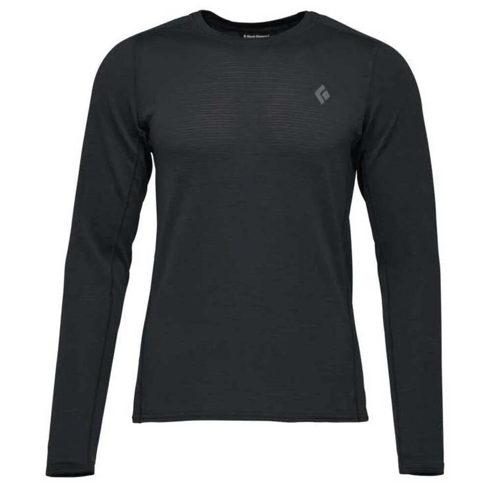 黒いこと 金剛石 コエフィシェント LT 労働者の一団 トレイナー （ Black ） | BLACK DIAMOND Coefficient LT Crew sweatshirt [t] アウトドア-その他