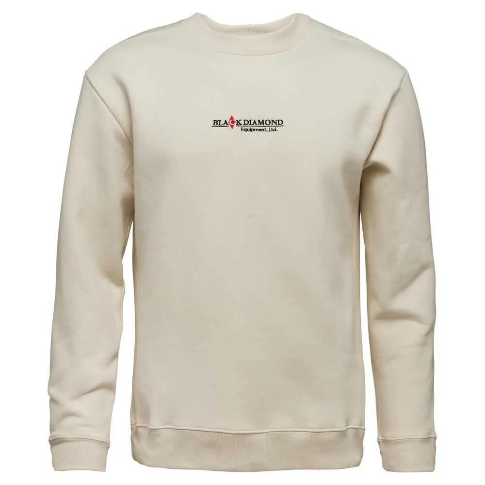 ブラック ダイヤモンド ヘリテージ ワードマーク クルーネック スウェットシャツ （ Off White ） | BLACK DIAMOND Heritage Wordmark Crewneck sweatshirt [t]