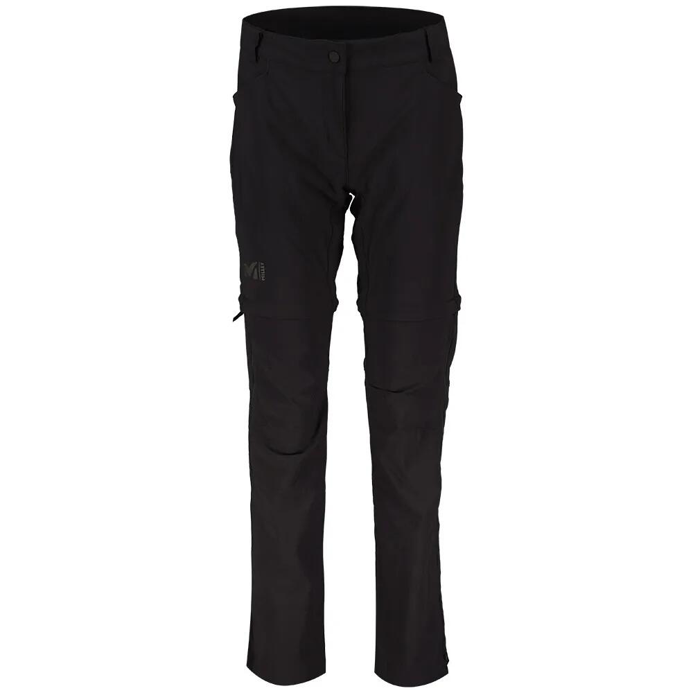 ミレー トレッカー ストレッチ ジップオフ III パンツ レディース （ Black ） | MILLET Trekker Stretch Zipoff III Pants Women [t]｜クライムスワールド 店