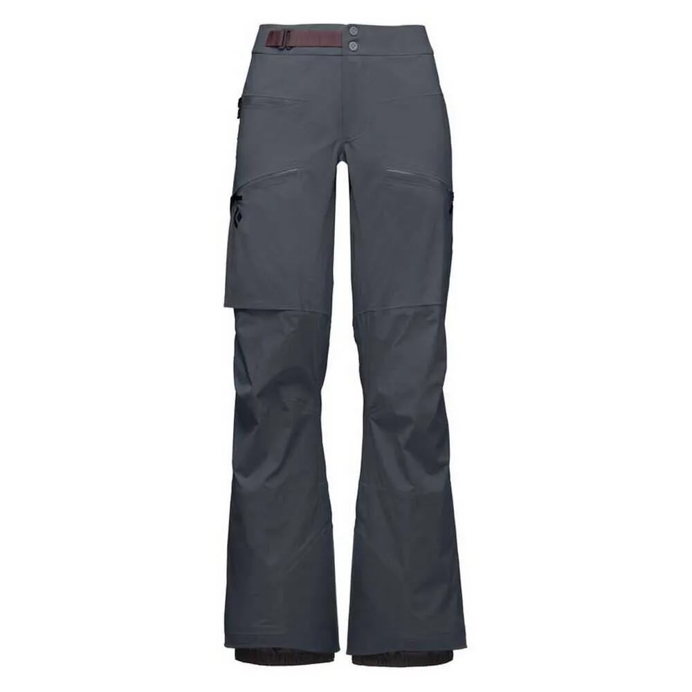 黒いこと金剛石 レコン LT 伸ばすこと ズボン下 レディース （ Carbon ） | BLACK DIAMOND Recon LT Stretch Pants Women [t]