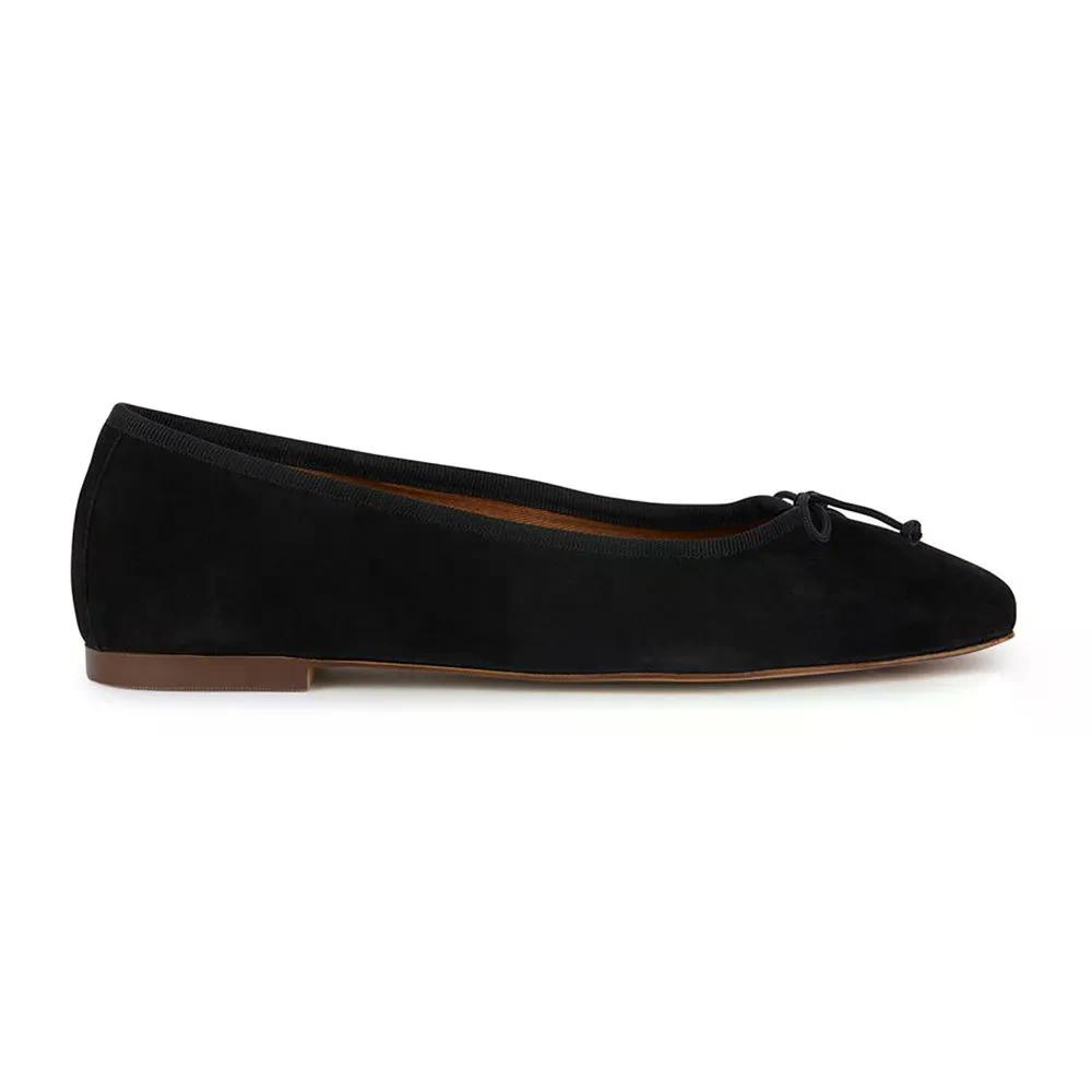 ジェオックス D45W6A02111 マルシレア バレエ パンプス ウーマン （ Black ） | GEOX D45W6A02111 Marsilea Ballet pumps woman [t]