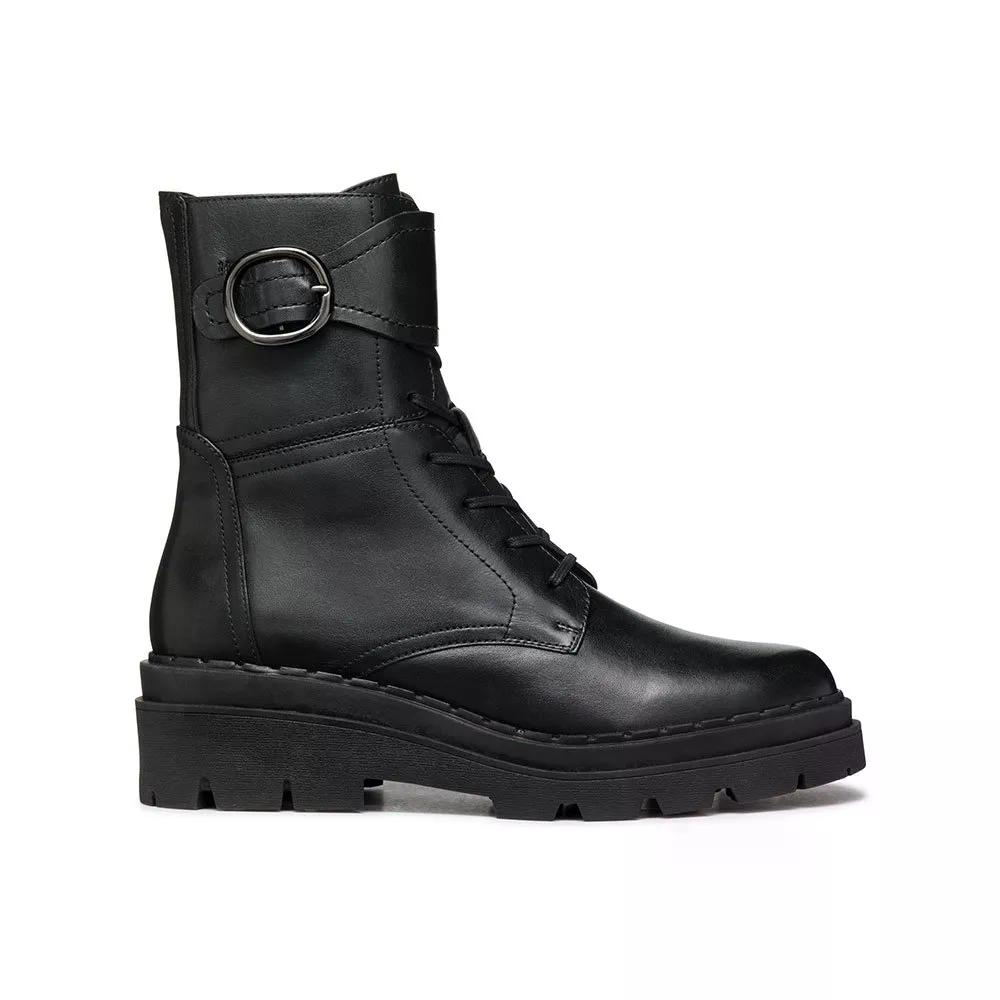 ジェオックス D フェレニー B アンクルブーツ 成人女性 （ Black ） | GEOX D Felleny B Ankle Boots woman  [t]