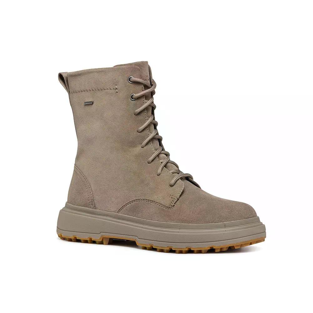 ジェオックス D ラミディ + 手持ち部分 ABX アンクルブーツ 成人女性 （ Taupe ） | GEOX D Lamidie + Grip ABX Ankle Boots woman  [t]