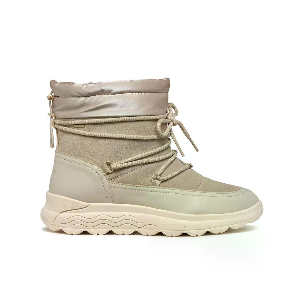 ジェオックス D スフェリカ 4X4 B ABX アンクルブーツ 成人女性 （ LightTaupe ） | GEOX D Spherica 4X4 B ABX Ankle Boots woman  [t]