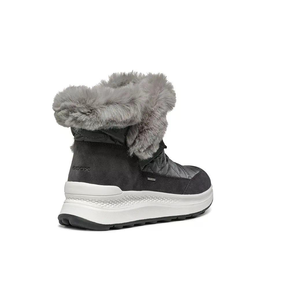 ジェオックス D スフェリカ アクティフ X2 アンクルブーツ 成人女性 （ Graphite ） | GEOX D Spherica Actif X2 Ankle Boots woman  [t]