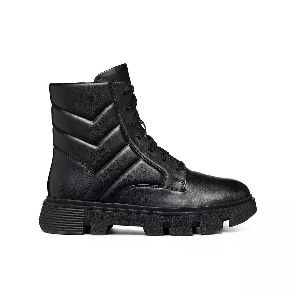 ジェオックス D ヴィルデ A ブーツ 成人女性 （ Black ） | GEOX D Vilde A Boots woman  [t]