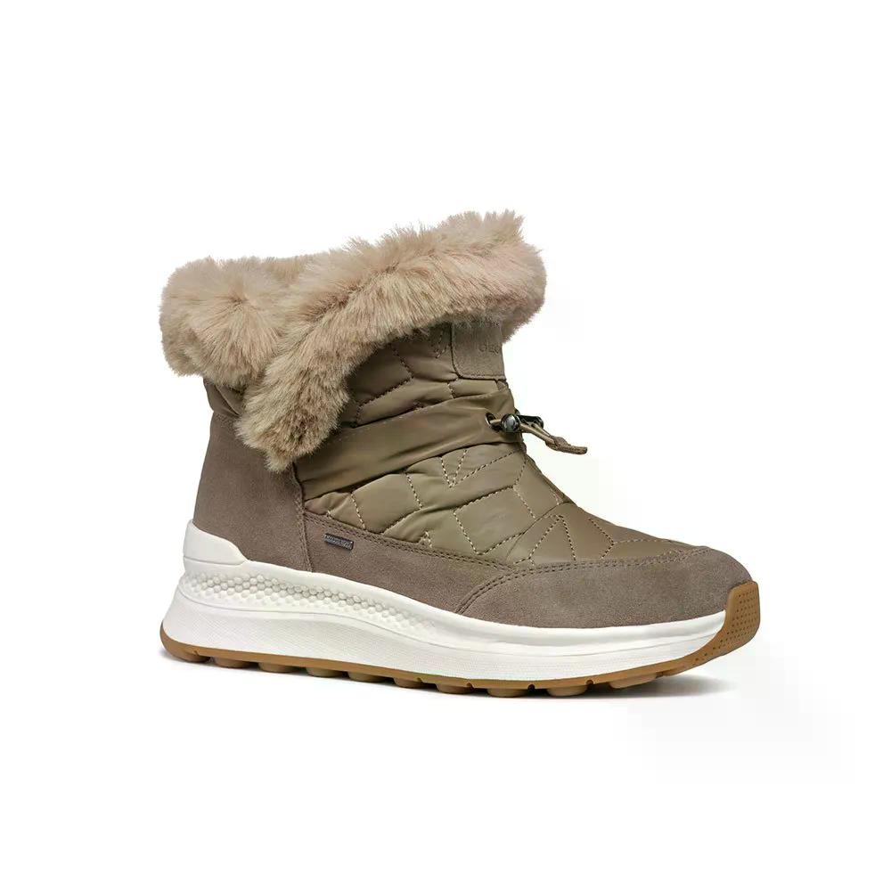ジェオックス D46WPB0FU22 D スフェリカ アクティフ X2 アンクルブーツ 成人女性 （ Taupe ） | GEOX D46WPB0FU22 D Spherica Actif X2 Ankle Boots woman  [t]