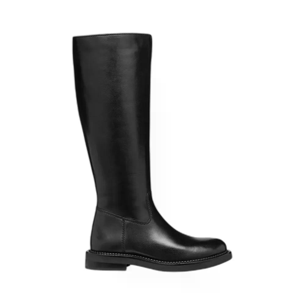 ジェオックス セリルダ ブーツ 成人女性 （ Black ） | GEOX Serilda Boots woman  [t]