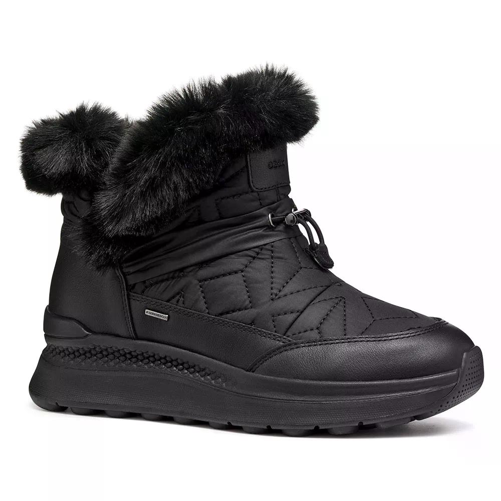 ジェオックス スフェリカ アクティフ X2 アンクルブーツ 成人女性 （ Black ） | GEOX Spherica Actif X2 Ankle Boots woman  [t]