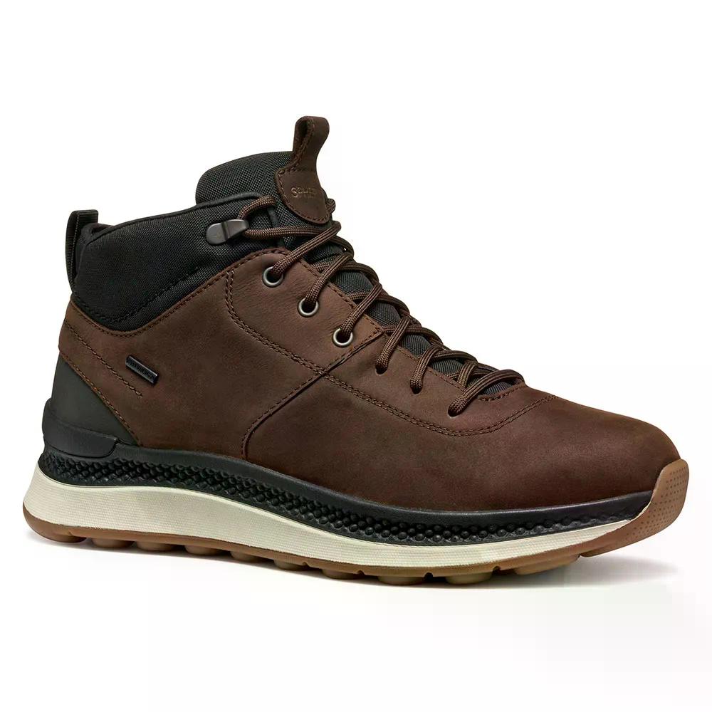 ジェオックス スフェリカ アクティフ X2 アンクルブーツ （ DarkBrown/Black ） | GEOX Spherica Actif X2 Ankle Boots  [t]