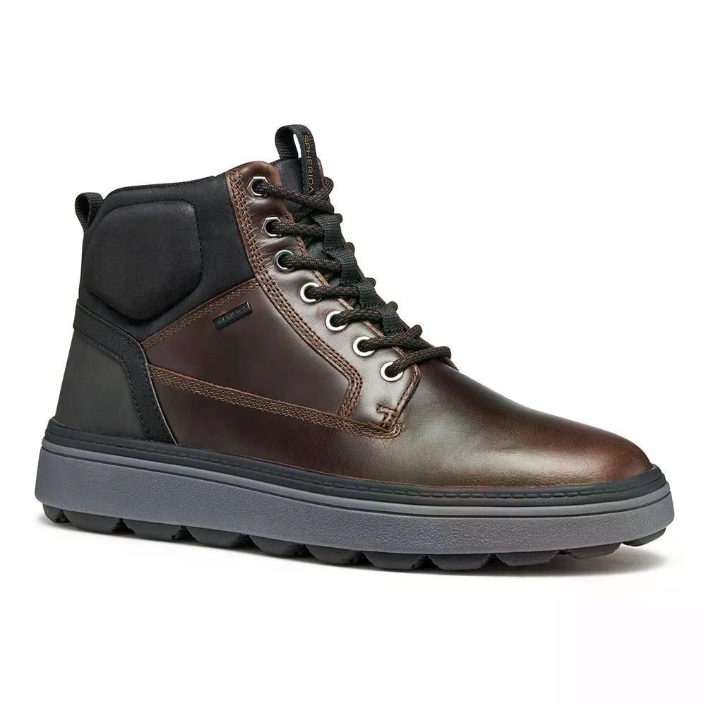 ジェオックス スフェリカ エキューブ 1.1 アンクルブーツ （ DarkBrown/Black ） | GEOX Spherica Ecub 1.1 Ankle Boots  [t]