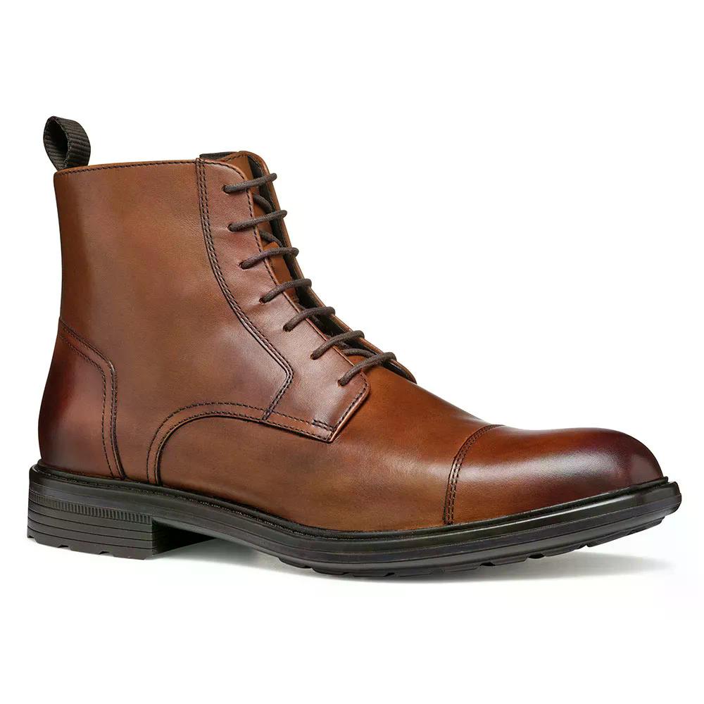 ジェオックス ウォーク プレジャー アンクルブーツ （ LightBrown ） | GEOX Walk Pleasure Ankle Boots  [t]