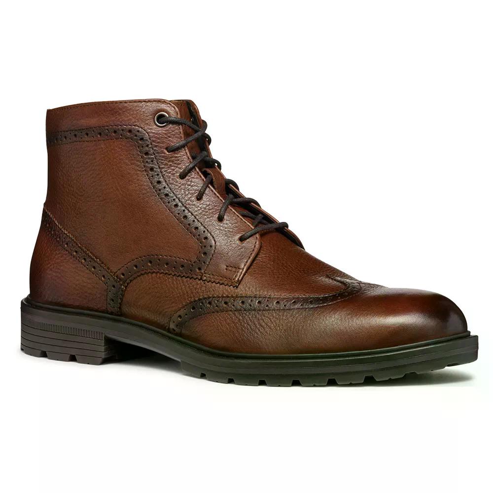 ジェオックス ウォーク プレジャー C アンクルブーツ （ LightBrown ） | GEOX Walk Pleasure C Ankle Boots  [t]
