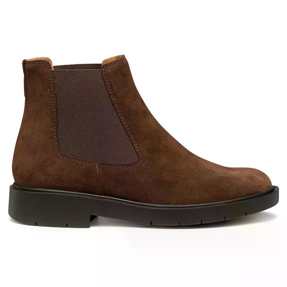 ジェオックス チェルシー スフェリカ EC1 アンクルブーツ 成人女性 （ DarkBrown ） | GEOX Chelsea Spherica EC1 Ankle Boots woman  [t]