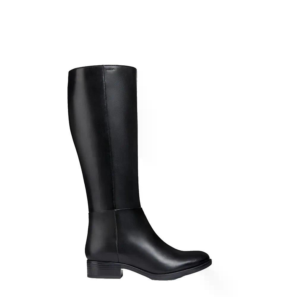 ジェオックス フェリシティ 踵 ブーツ 成人女性 （ Black ） | GEOX Felicity Heeled Boots woman  [t]