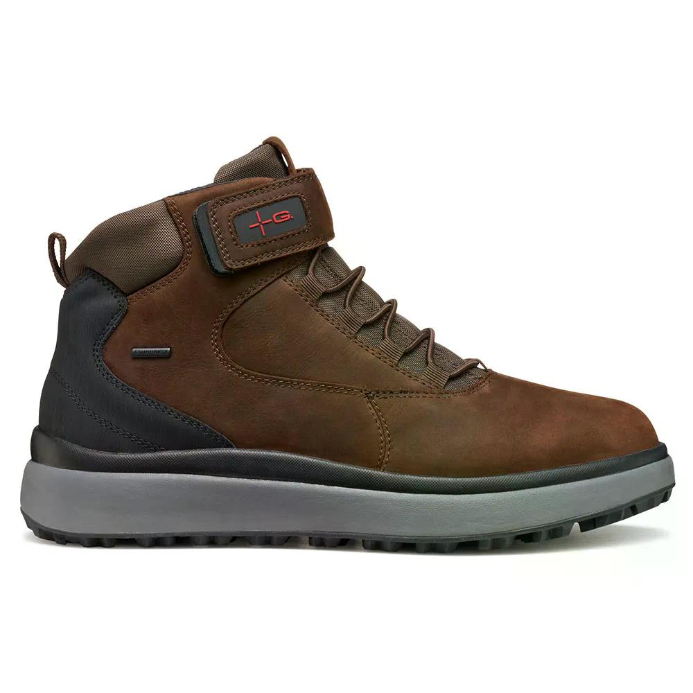 ジェオックス グラニート + 手持ち部分 ABX アンクルブーツ （ DarkBrown ） | GEOX Granito + Grip ABX Ankle Boots  [t]