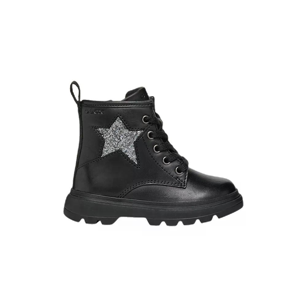 ジェオックス キダータ ベビー ブーツ ガールズ （ Black ） | GEOX Kiddartah Baby Boots Girls [t]