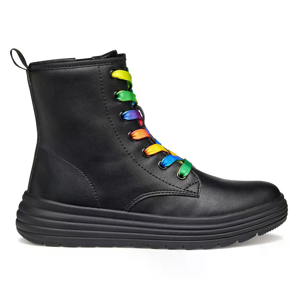 ジェオックス ファオラエ B ブーツ ガールズ （ Black/Multicolor ） | GEOX Phaolae B Boots Girls  [t]