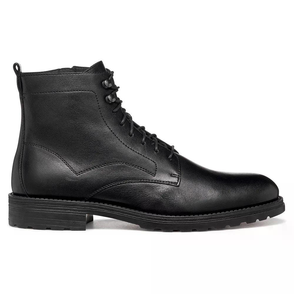 ジェオックス レッドクリフ アンクルブーツ （ Black ） | GEOX Redclif Ankle Boots  [t]