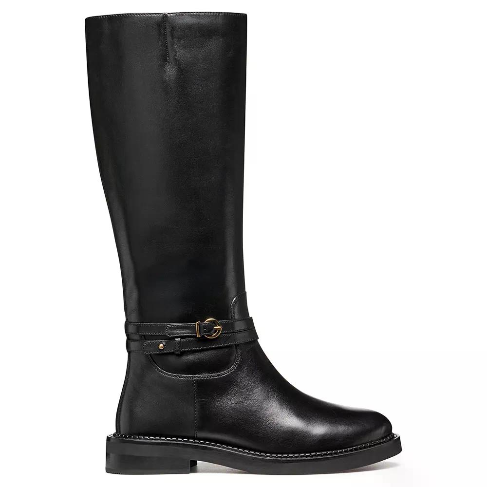 ジェオックス セリルダ D56WYA00043 ブーツ 成人女性 （ Black ） | GEOX Serilda D56WYA00043 Boots woman  [t]