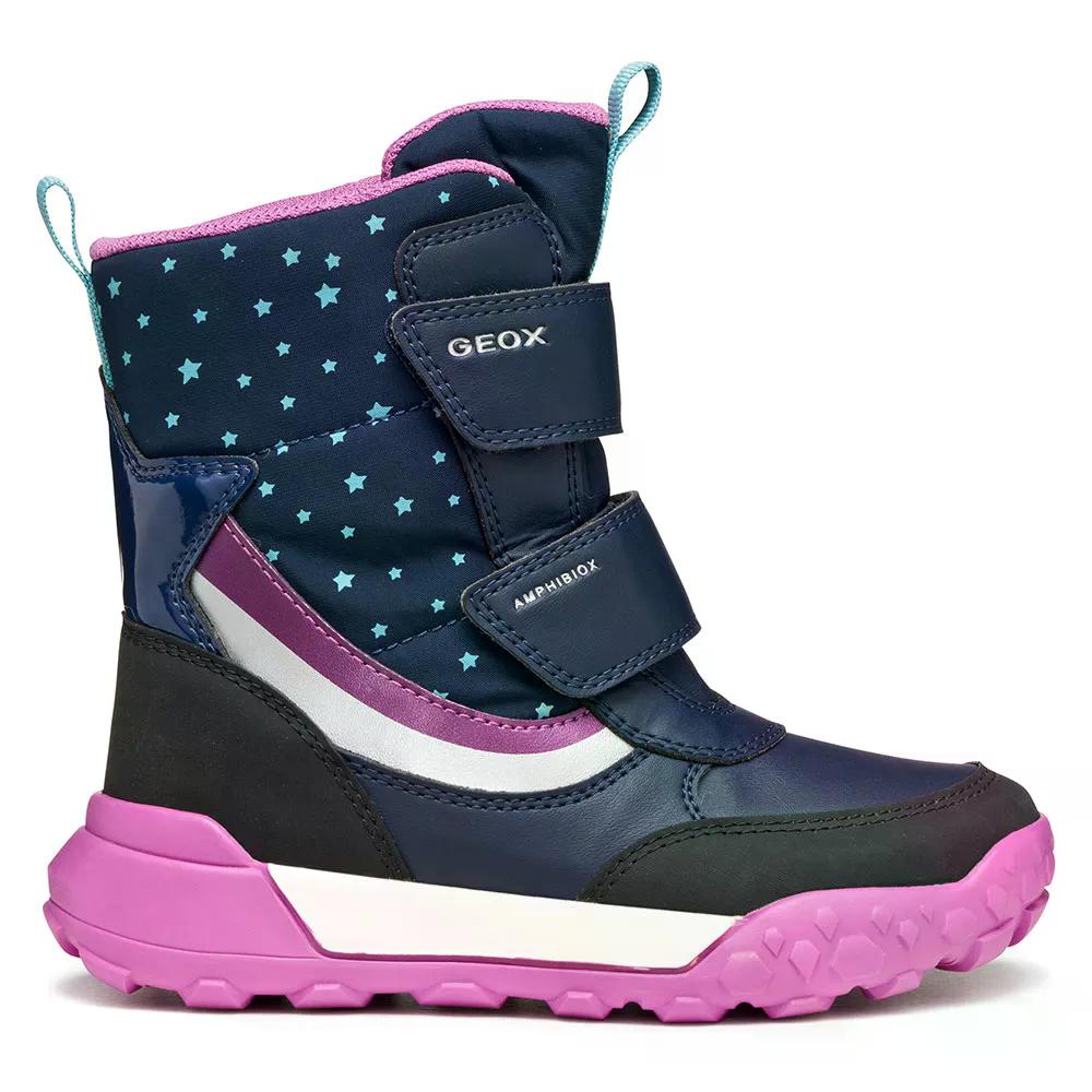 ジェオックス トレッキアップ ABX ブーツ ガールズ （ Navy/Purple ） | GEOX Trekkyup ABX Boots Girls  [t]