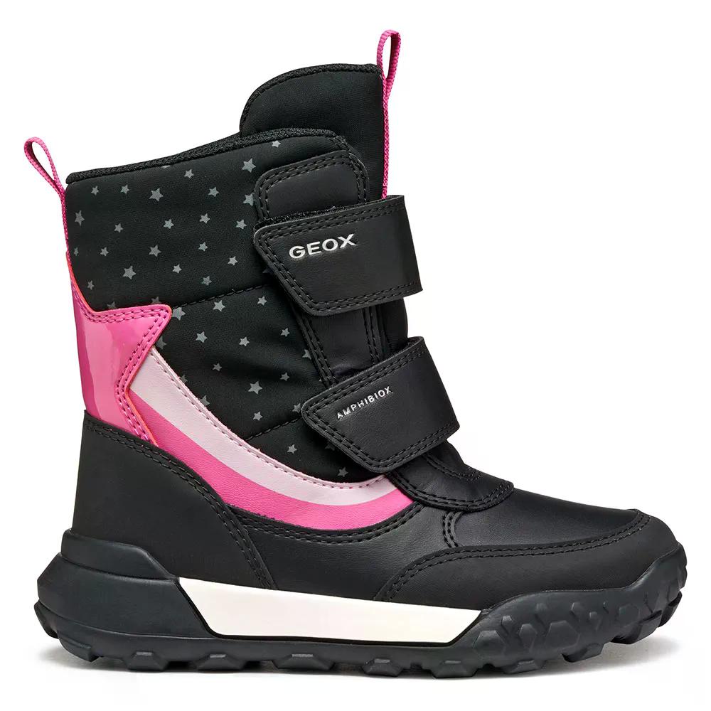 ジェオックス トレッキアップ ABX J56M7A0MNBC ブーツ ガールズ （ Black/Fuchsia ） | GEOX Trekkyup ABX J56M7A0MNBC Boots Girls  [t]