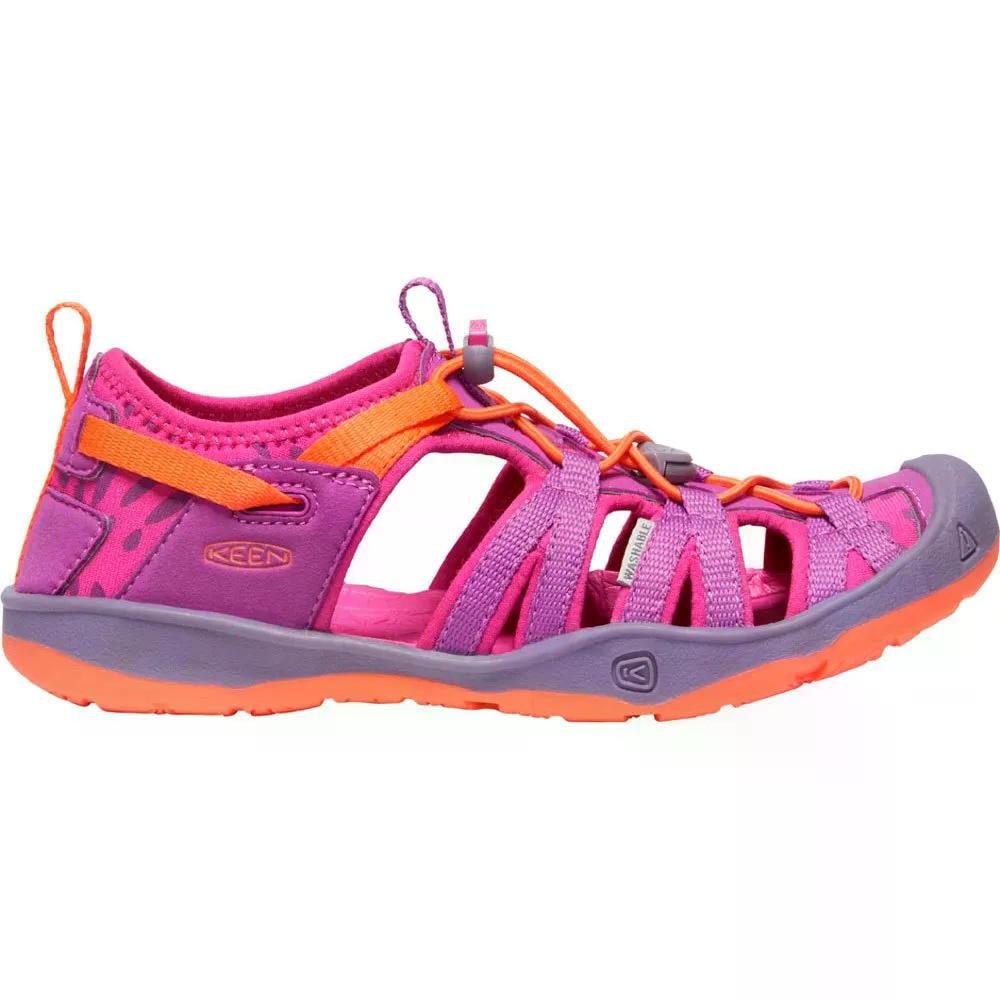 キーン モクシー キッズ ユース サンダル （ PurpleWine/Nasturtium ） | KEEN Moxie Kids Youth Sandals [t]