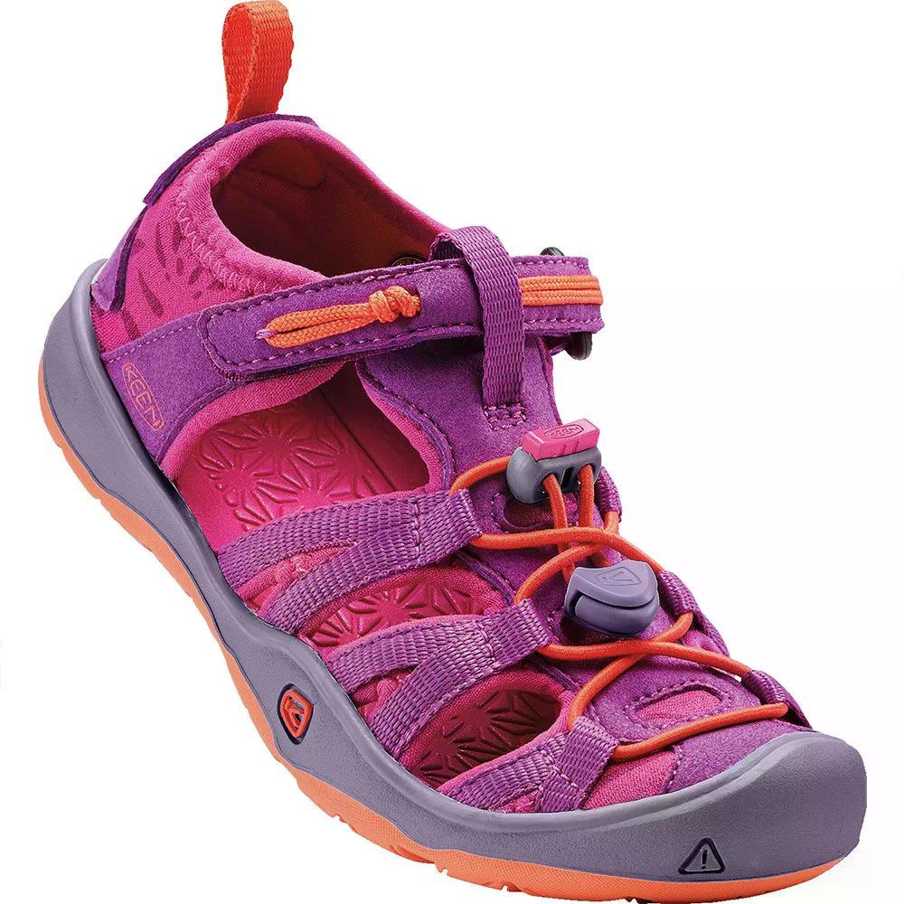 キーン モクシー キッズ サンダル （ Purple/White ） | KEEN Moxie Kids Sandals [t]