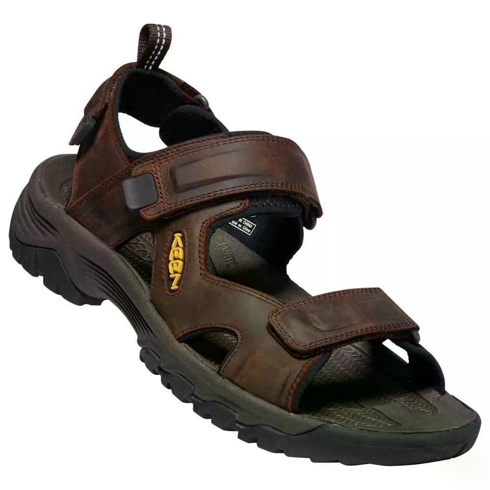 キーン ターギー III オープントゥ サンダル （ Bison/Mulch ） | KEEN Targhee III Open Toe Sandals [t]