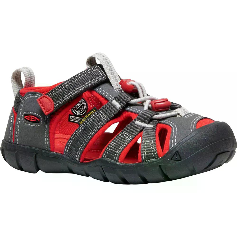 キーン シーキャンプ II CNX チャイルド サンダル （ Magnet/RedCarp ） | KEEN Seacamp II CNX Child Sandals [t]