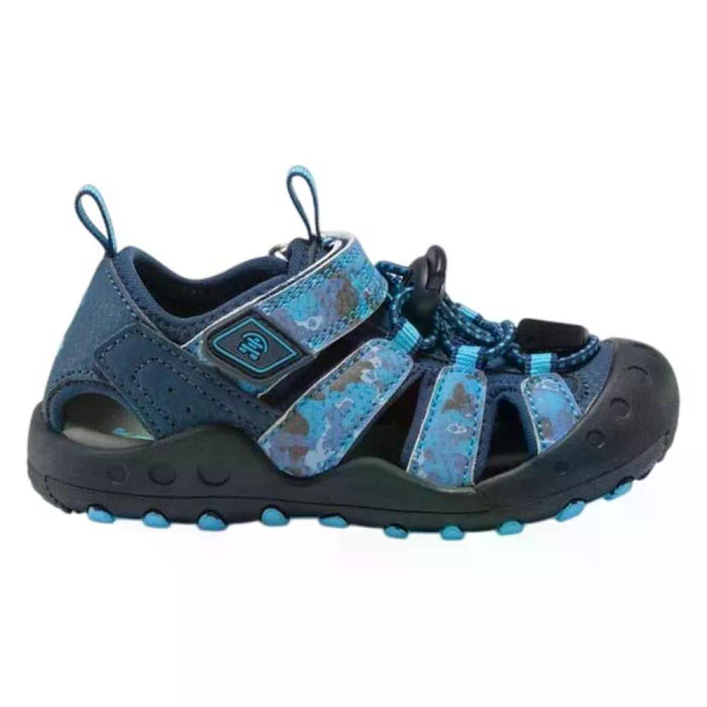 カミック クラブプリント キッズ サンダル （ Blue ） | KAMIK Crabprint Kids Sandals [t]