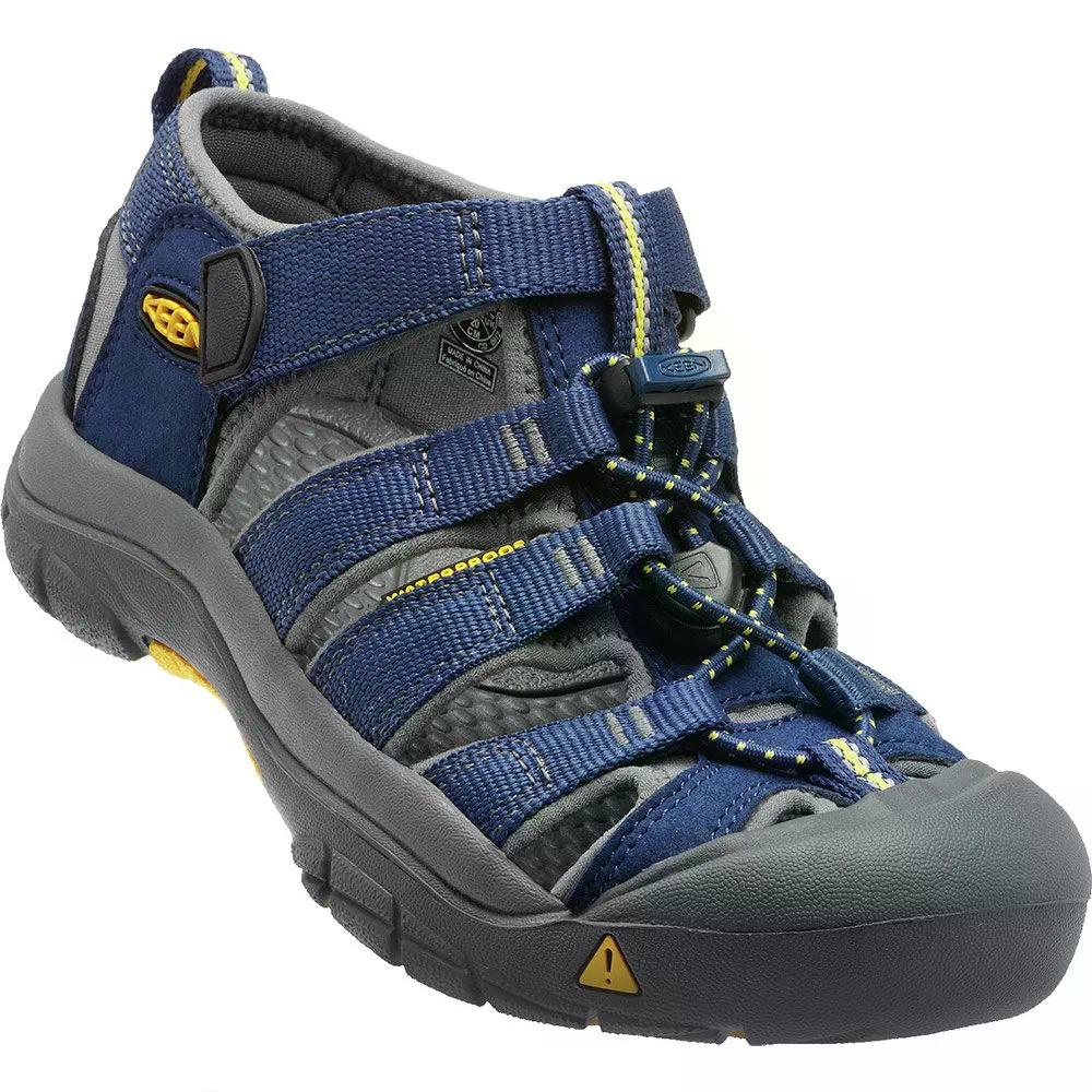キーン ニューポート H2 キッズ サンダル （ BlueDepths/Gargoyle ） | KEEN Newport H2 Kids Sandals [t]