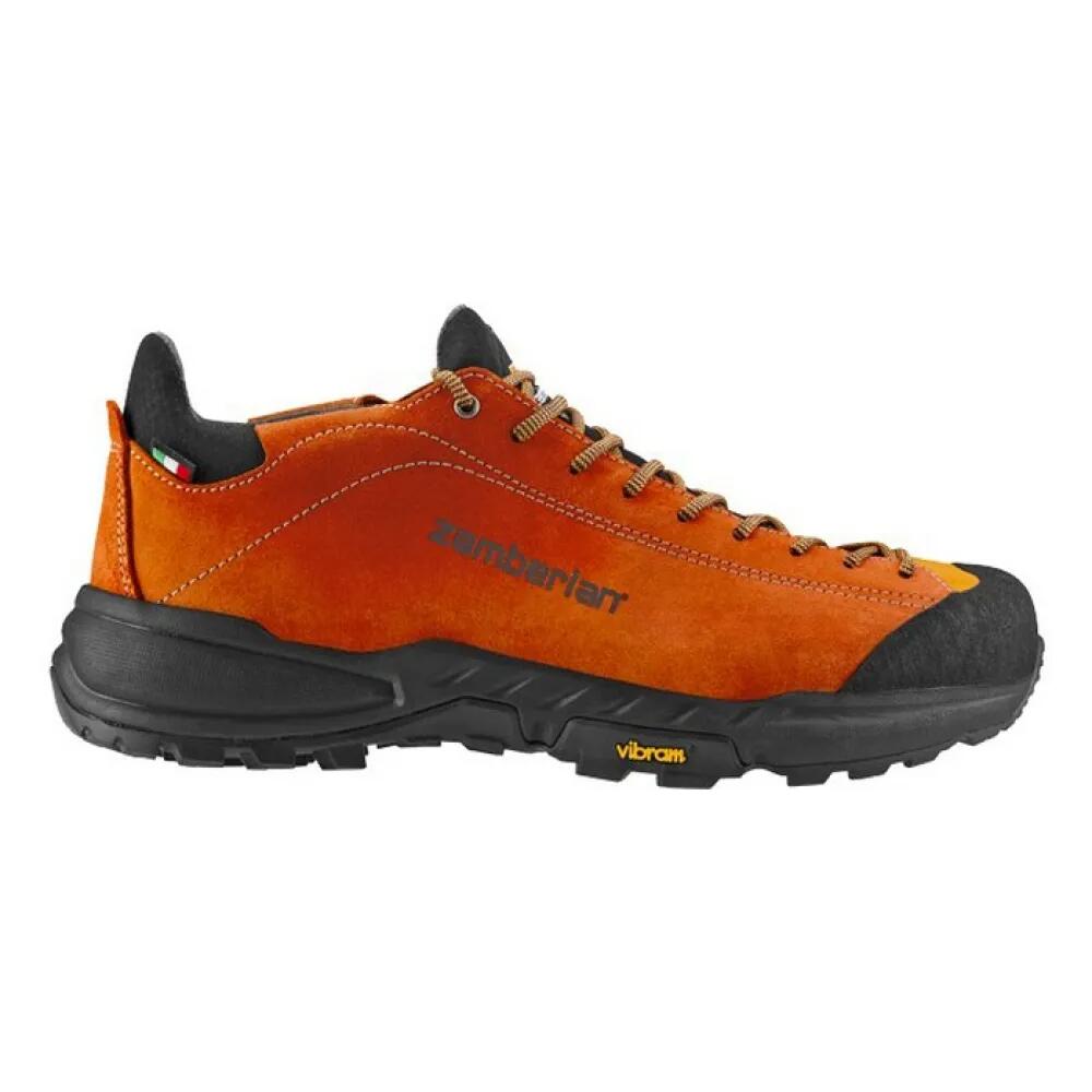 ザンバラン 無償性 ブラジャー同盟罷工 スエードクロス 山歩き シューズ （ Orange/Orange ） | ZAMBERLAN Free Blast Suede hiking shoes  [t]