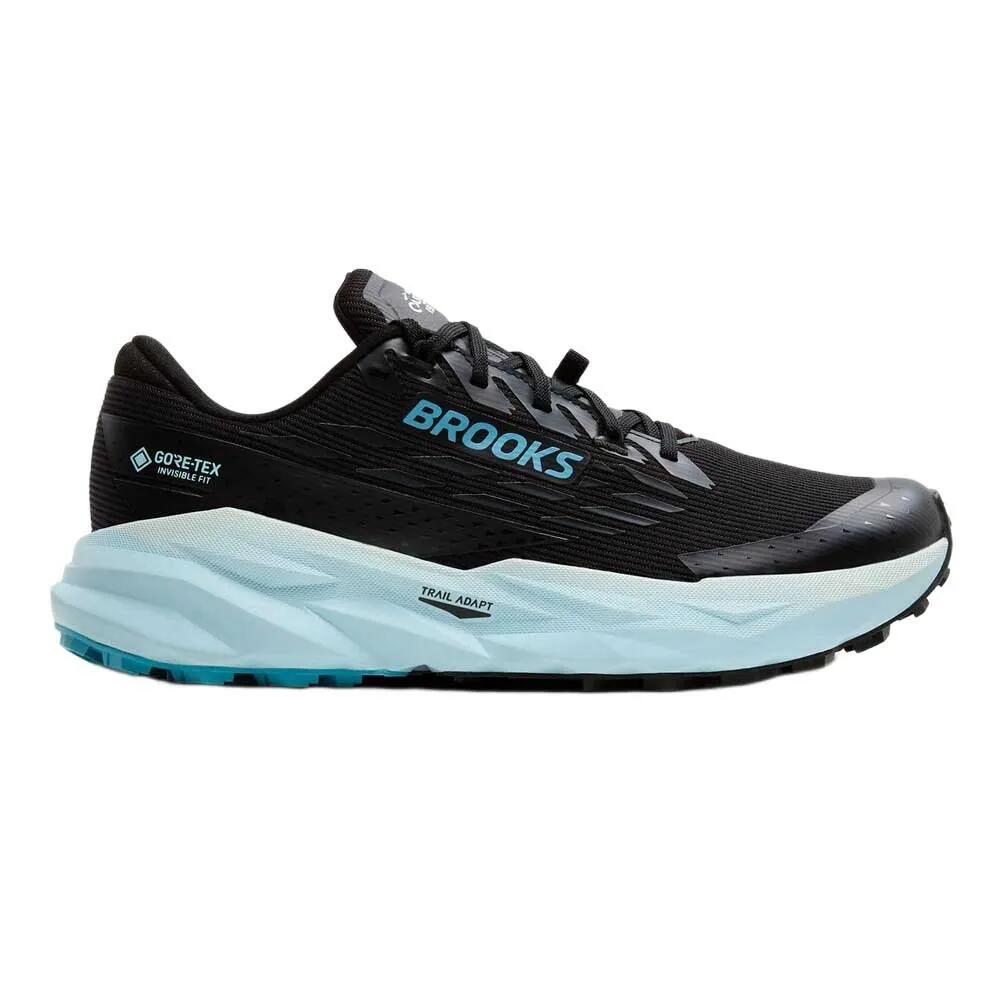 ブルックス カスケディア 19 ゴアテックス トレイル 駈けっくら シューズ （ Black/Ebony/BlueFlower ） | BROOKS Cascadia 19 gore-tex trail running shoes  [t]