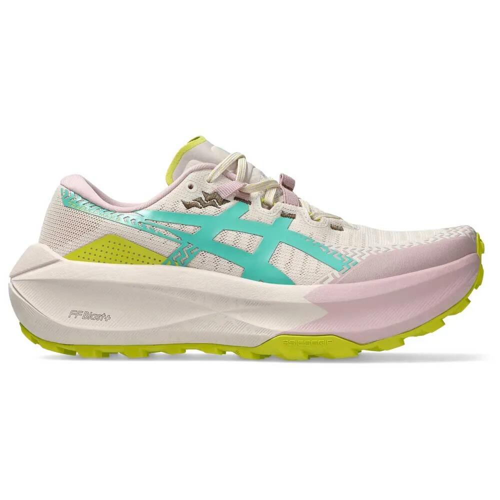 アシックス トラブーコ マックス 5 トレイル ランニング シューズ （ MineralBeige/AuroraGreen ） | ASICS Trabuco Max 5 trail running shoes [t]