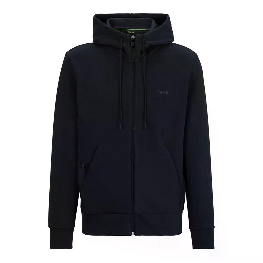 主任者 サギー 10256713 フルジップ トレーナー （ DarkBlue ） | BOSS Saggy 10256713 full zip sweatshirt  [t]