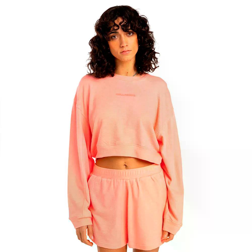 ビラボン クロップド スウェットシャツ ウーマン （ PeachTart ） | BILLABONG Cropped sweatshirt woman [t]