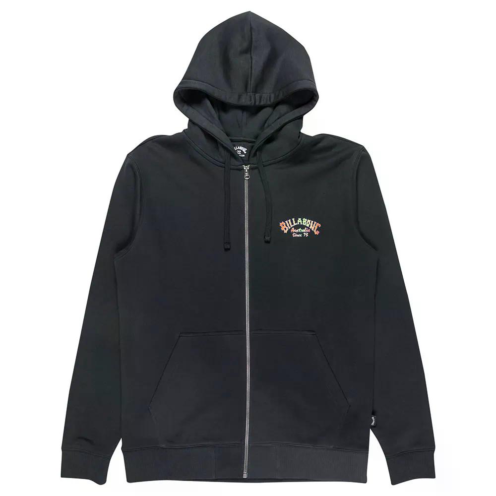 ビラボン ファウンデーション フルジップ スウェットシャツ （ Black ） | BILLABONG Foundation full zip sweatshirt [t]｜クライムスワールド 店