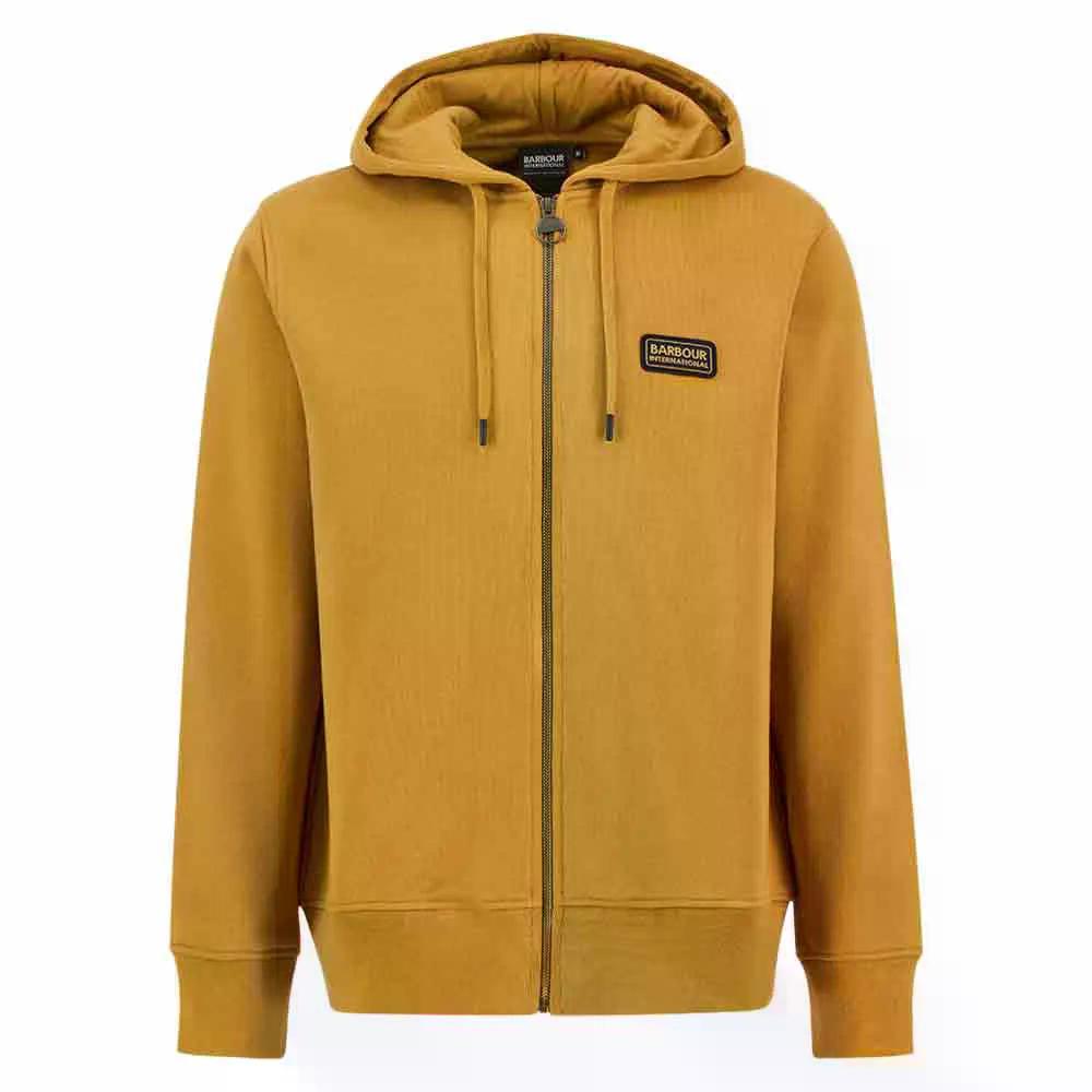 バブアー ドニントン フルジップ トレーナー （ ShadedMustard ） | BARBOUR Donnington full zip sweatshirt  [t]