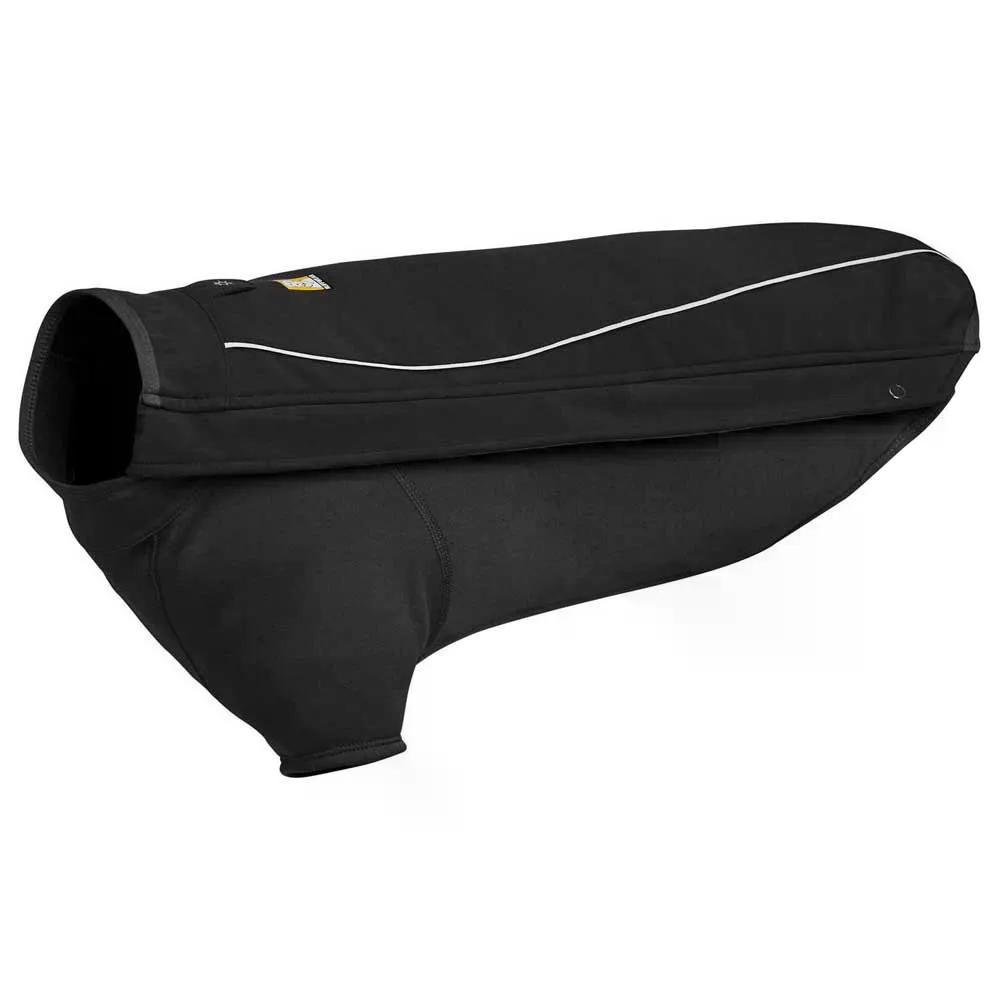 ラフウェア クラウド 追跡者 ホンブルグ帽甲殻 飼い犬 上衣 （ ObsidianBlack ） | RUFFWEAR Cloud Chaser Softshell Dog Jacket  [t]