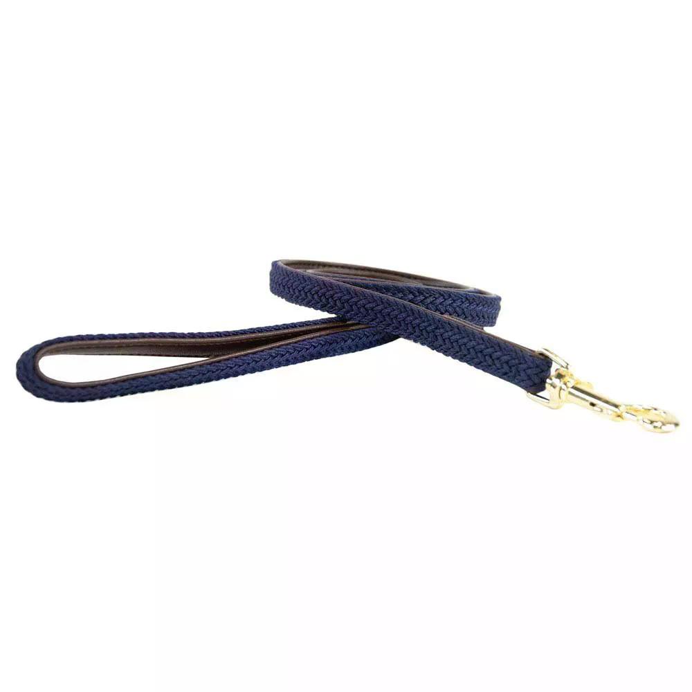 KENTUCKY Nylon Plaited 犬のリード 15 mm （ Navy ） [t]