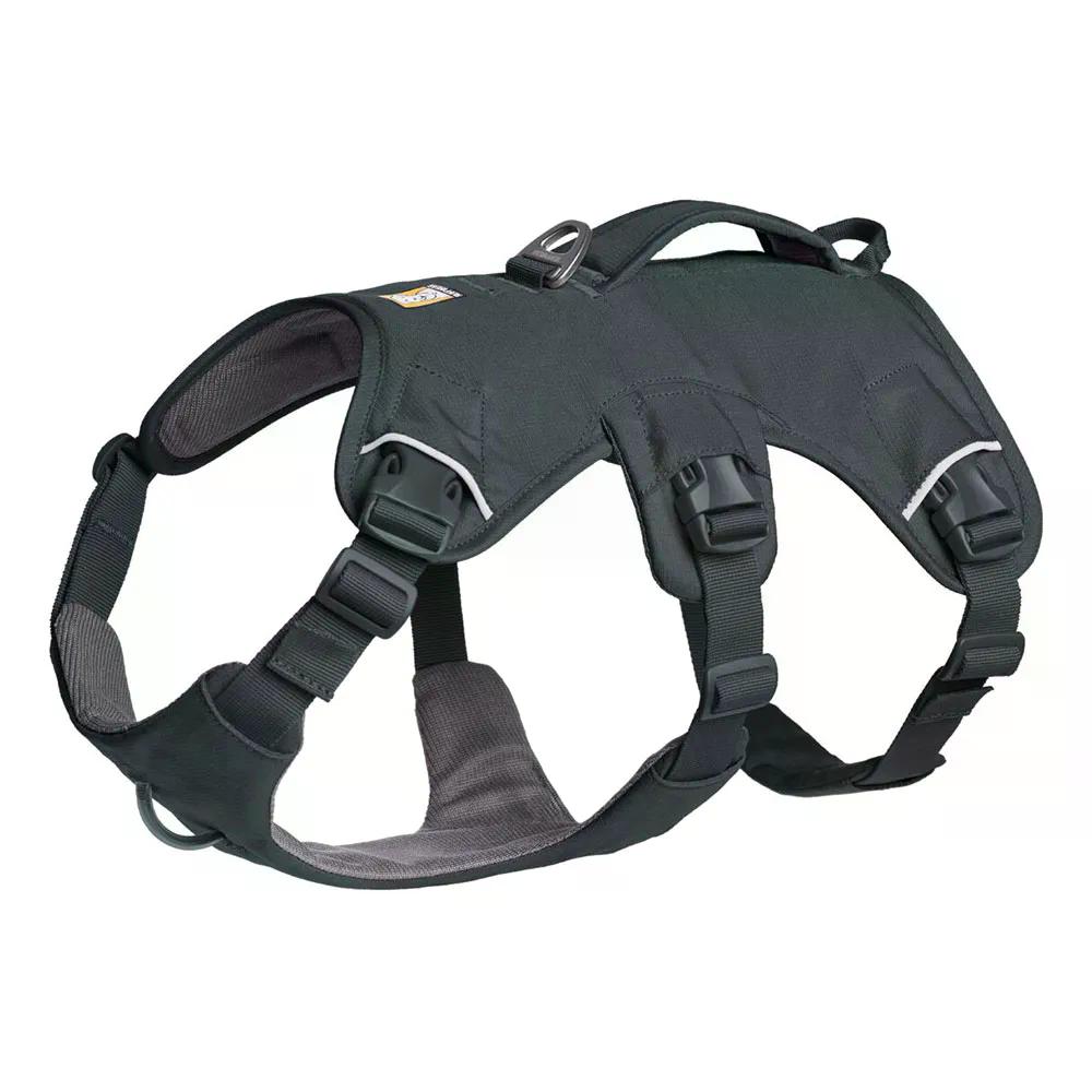 ラフウェア ウェッブ 御師匠さん 飼い犬 馬具 （ BasaltGray ） | RUFFWEAR Web Master Dog Harness  [t]